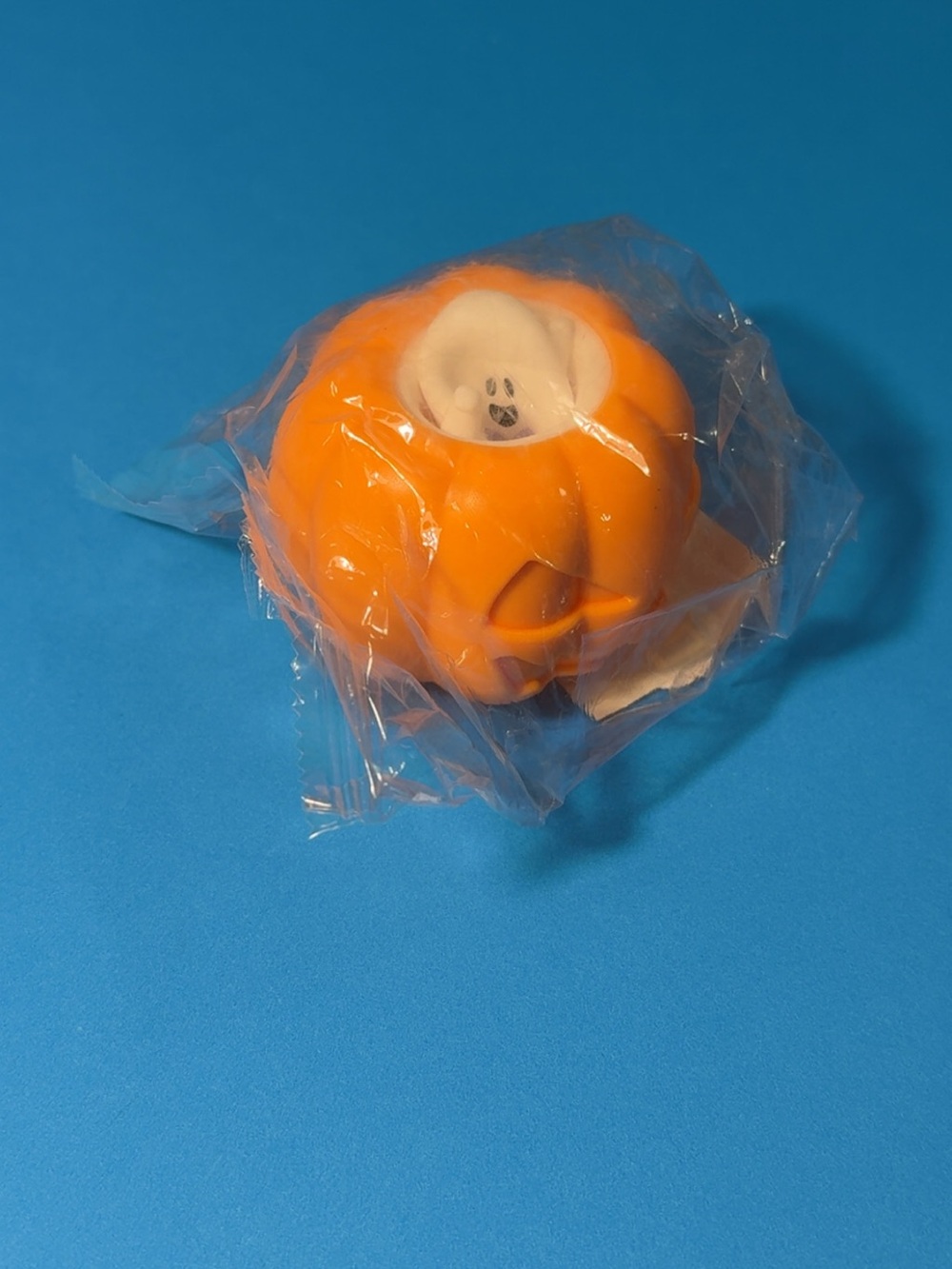 Squishy Halloween Pumpkin Hideaway Popout Toy - Orange